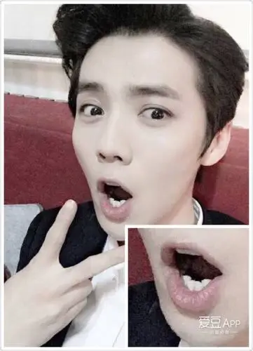 [鹿晗][盘点]161106 不整齐也是一种美,鹿晗的下牙是实力萌呀