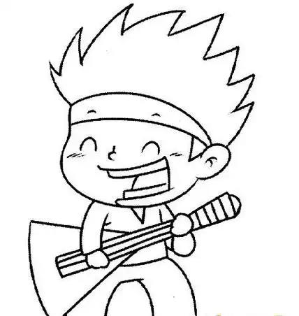 男孩戴耳机听音乐简笔画带耳机的女孩头像简笔画手拿话筒唱歌的男生简