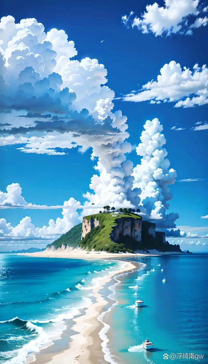 碧海蓝天/好美景色