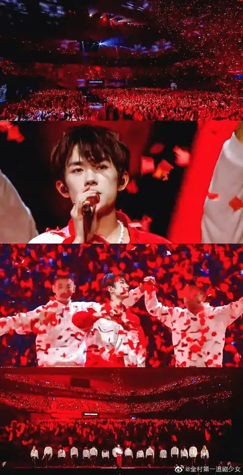 易烊千玺和红色的适配度