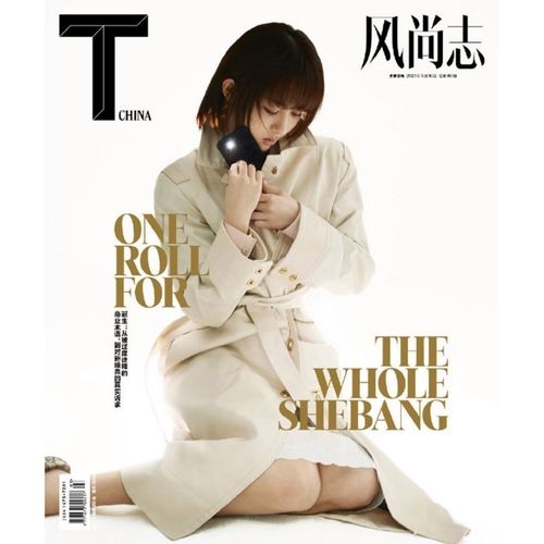现货 t magazine风尚志2021年3月t杂志杨紫封面 专访