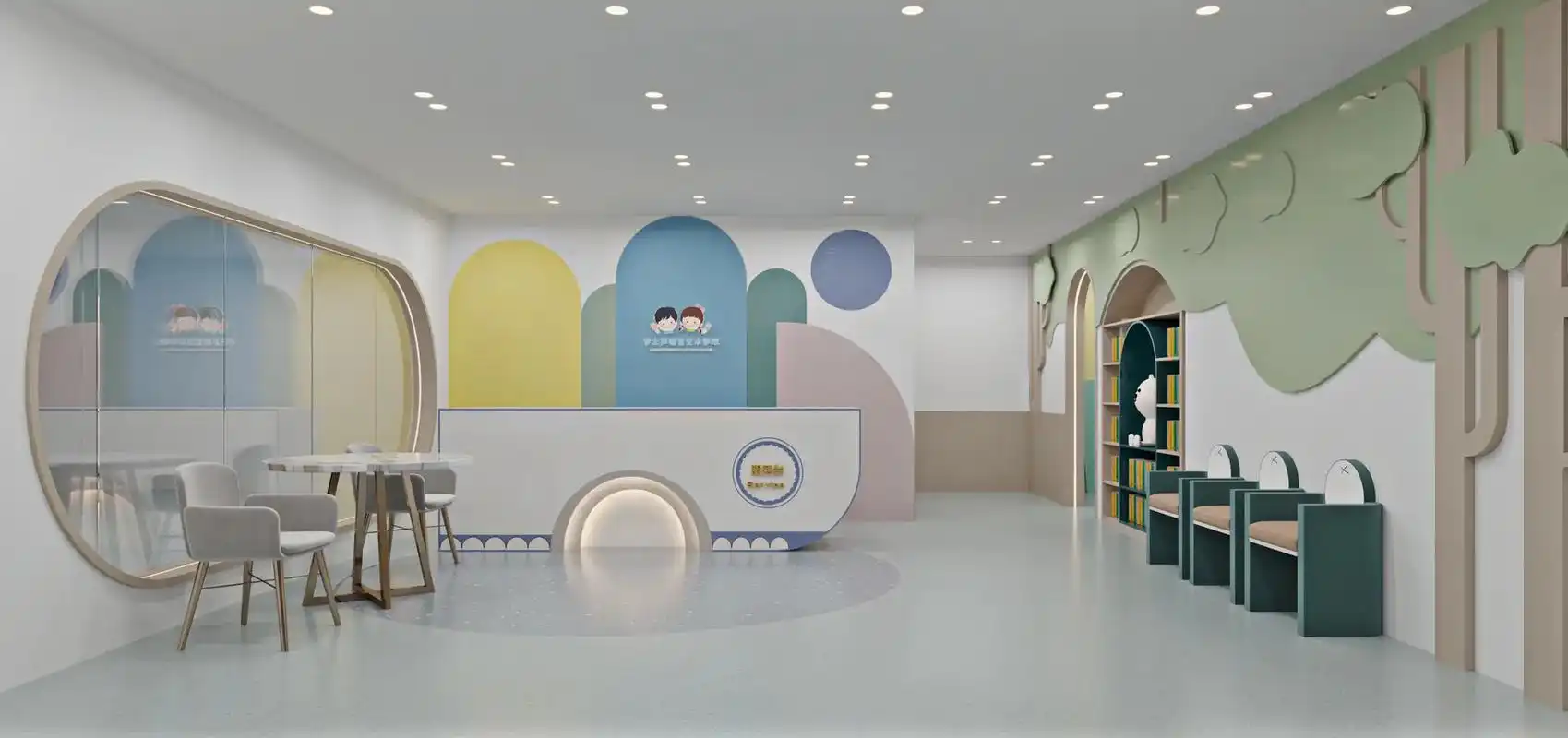 口才教室分享,多重色彩搭配#口才教室设计 #口才教室 #舞蹈 - 抖音