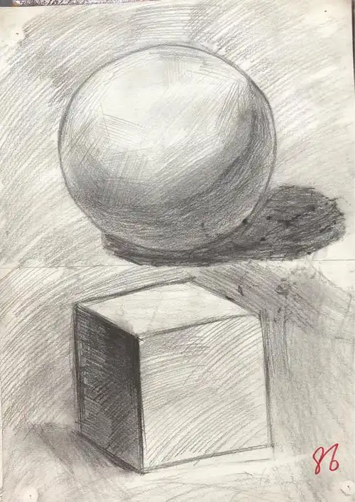 10月28日(周日上午)小学素描班学生作业赏析