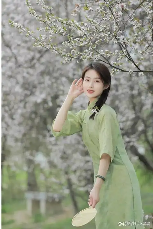 春天旗袍人像怎么拍6招学起来优雅唯美有气质