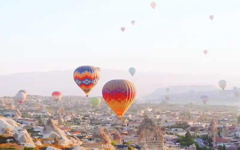 热气球超美风景