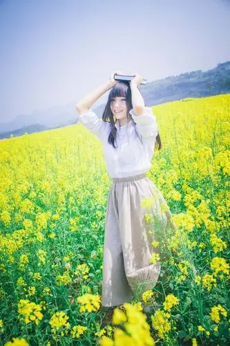 清新美女文艺图集小清新女生图片