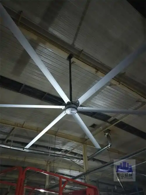 超大型 工业大风扇 永磁同步电机 七米直径 高效节能 低磨损 大风扇