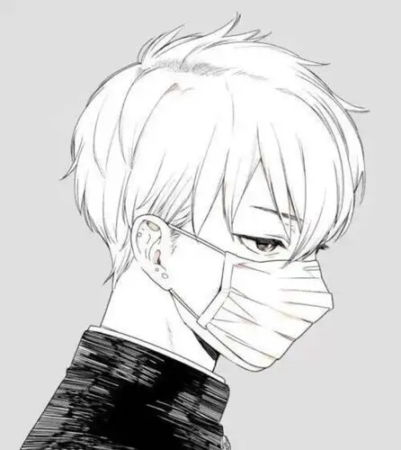 everybody.头像.黑白.男生.