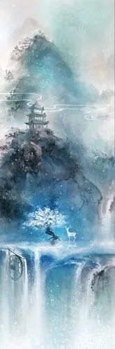 #古风# #场景# #背景# #仙侠# #长图#@北坤人素材