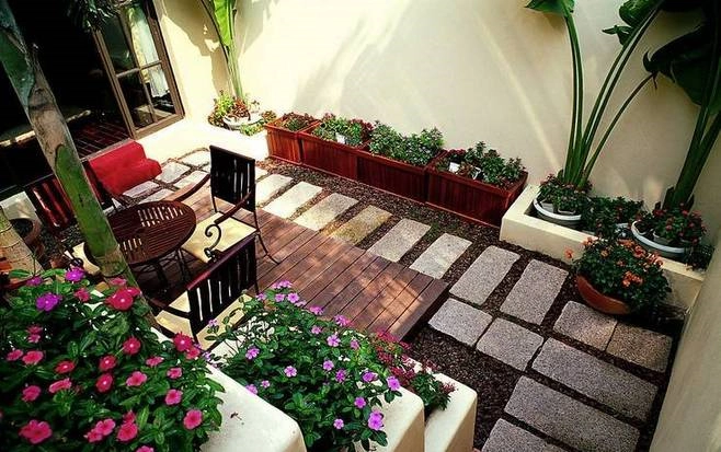 40平米的小院,精心设计一下,还你一个秘密花园,过上恬静的生活