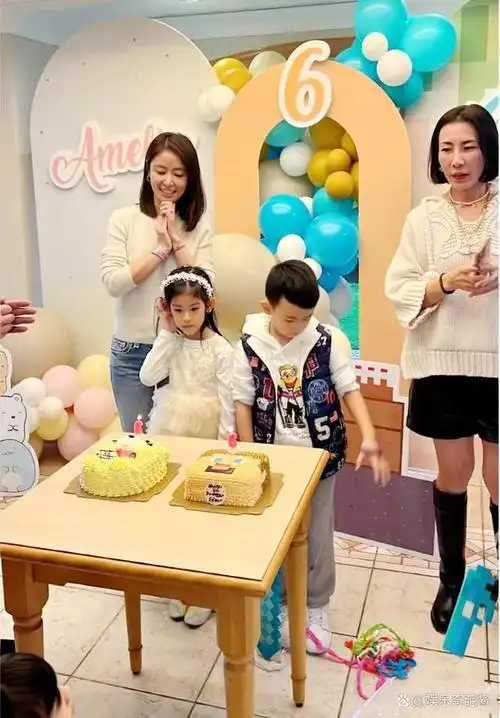 林心如女儿正面照