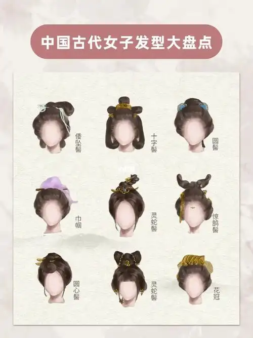 盘点古代美女的fashion发型你喜欢哪一款71