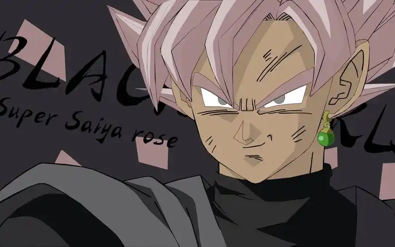 动态壁纸龙珠超黑悟空演示