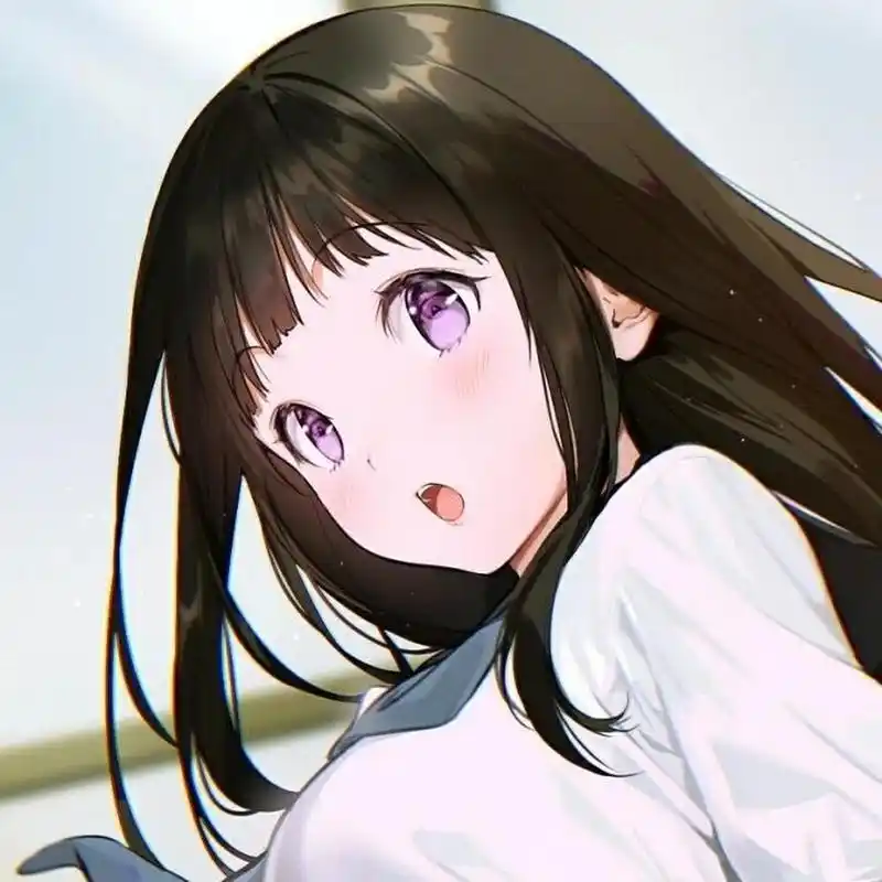 冰菓|千反田爱瑠|头像 不可商用 图源于网络 侵删 官方给孩子点流量吧