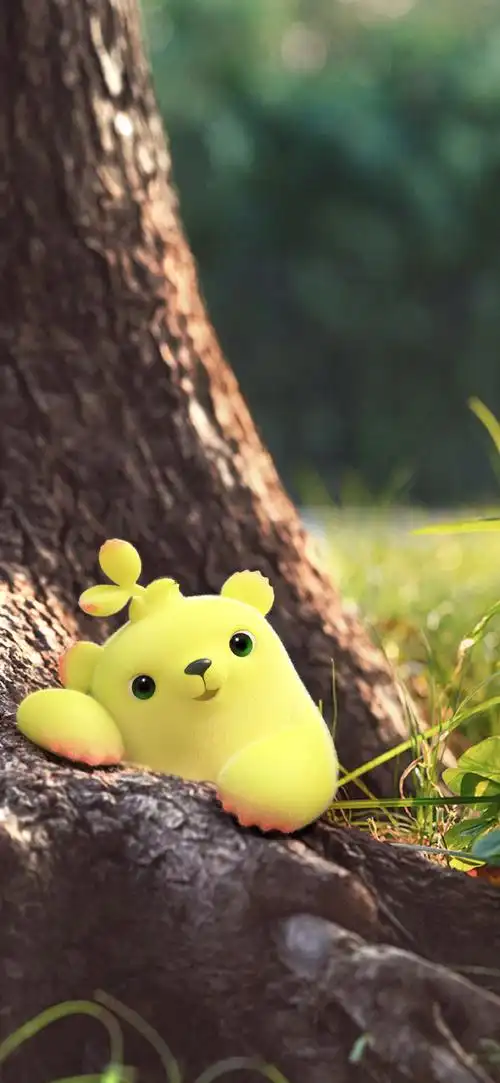 (特地挑下雪天发这套照片,就当是提前带大家看一下春天叭~)萌芽熊治愈