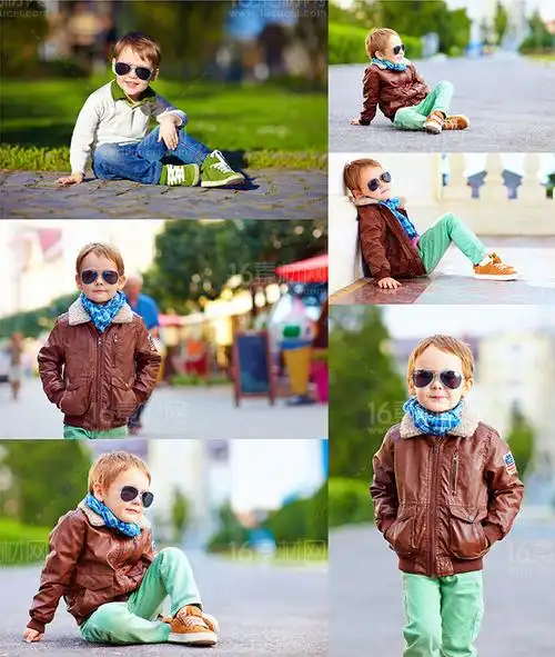 时尚儿童艺术写真高清摄影图片 - 素材中国16素材网