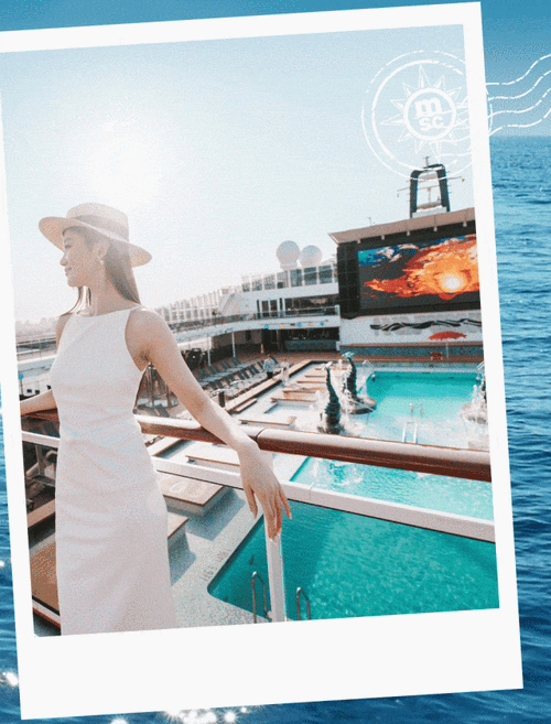 亚洲最大豪华邮轮msc荣耀号2024年首航开启一起出发去海上充个电吧