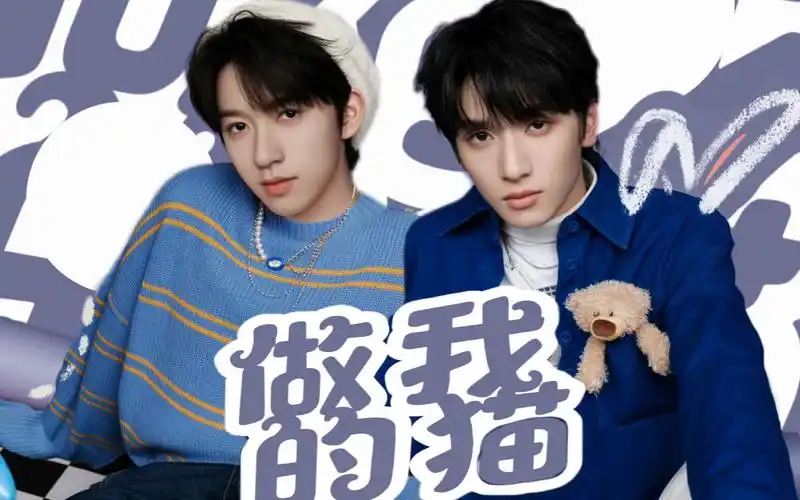 【做我的猫】假如严浩翔贺峻霖集体性转?女声翻唱做我的猫,糖分超标!