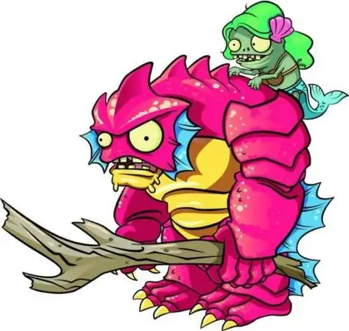 画侏罗纪巨人僵尸简笔画