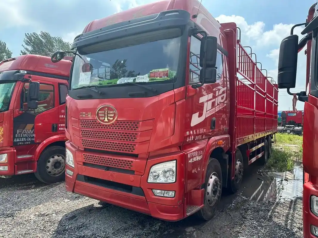 6米高栏载货车.#20年5月解放jh6载货车,前 - 抖音