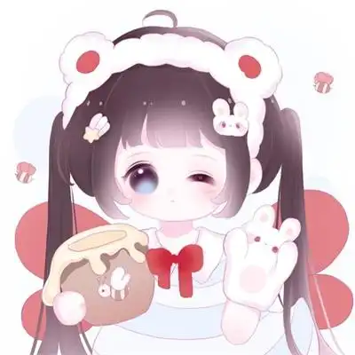 可爱呆萌卡通头像女卡通图片可爱女生萌萌哒