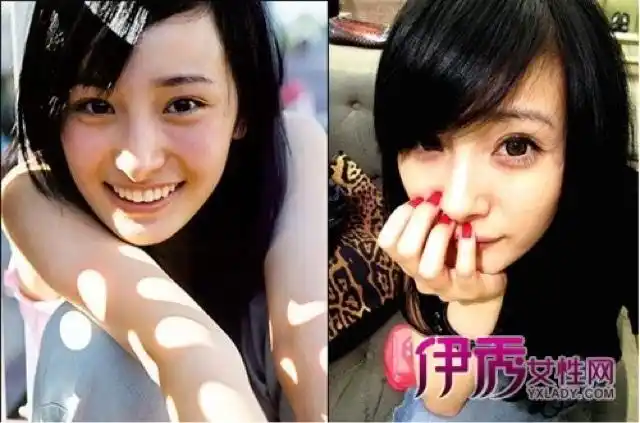 扒一扒化妆前后