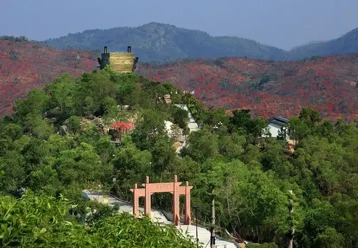 aaaa级景区铜鼎山旅游区之铜鼎aaaa级凤山祖庙旅游区之凤仪牌坊(何夏