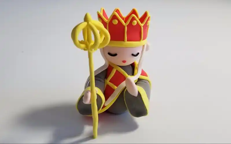 【超轻粘土人物制作】西游记篇——念经的唐僧_哔哩哔哩_bilibili