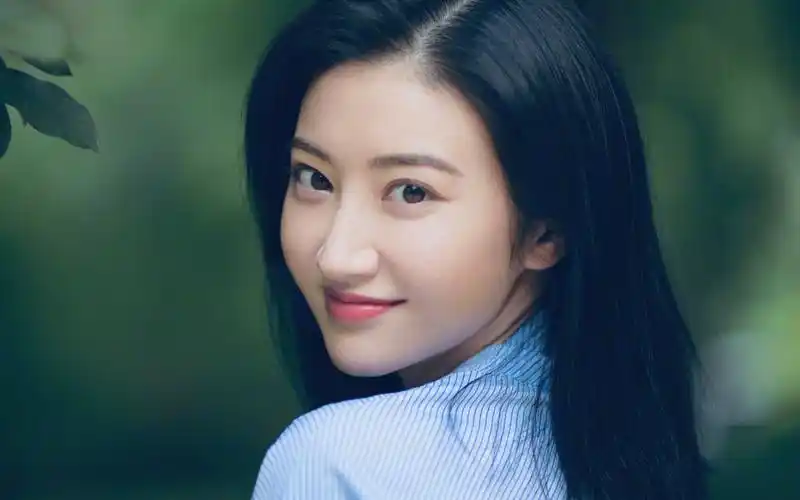 景甜清新养眼高清桌面壁纸高清大图预览1920x1200_大陆明星下载_美桌