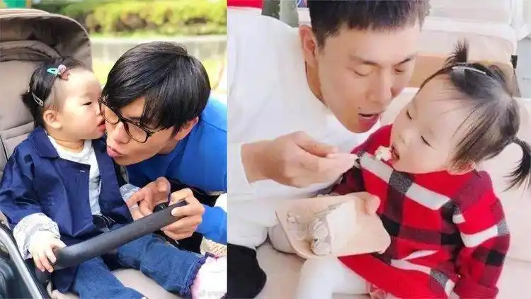 小米粒台湾腔表白:爸爸好帅好帅哒,秦昊甜的一脸娇羞,太幸福了