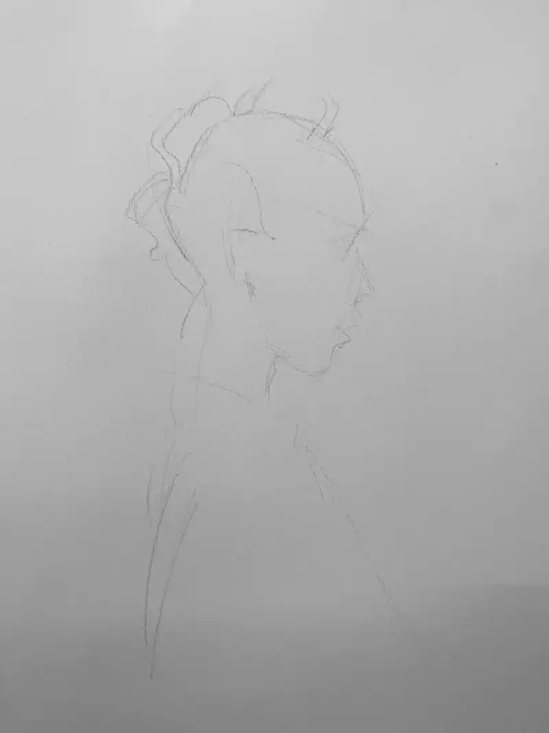 素描肖像步骤 - 抖音