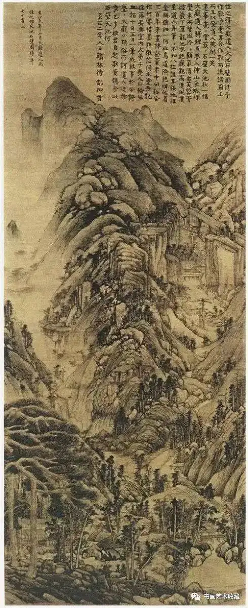 古代经典山水画50幅|黄公望|沈周|马远|夏圭|董源_网易订阅