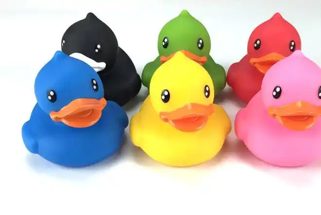 香港bduck创意礼品b.duck浮水小黄儿童洗澡玩具新奇特摆件图片
