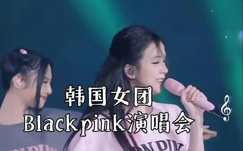 韩国女团blackpink演唱会:激情四溢,点燃全场!