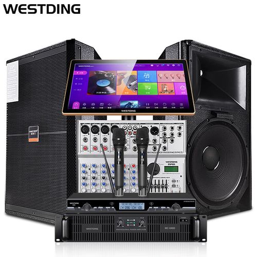 威斯汀舞台专业ktv演出音响控音设备大功率数字音频km-1015 k5s t220