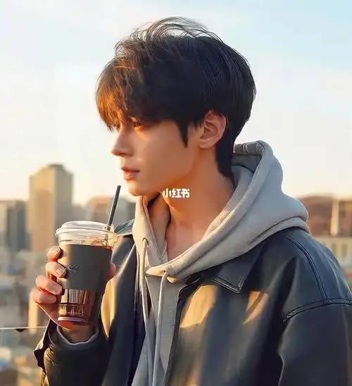 这款好打理又帅气的韩式发型怎么剪才好看~√这款发型肯定让你笑着