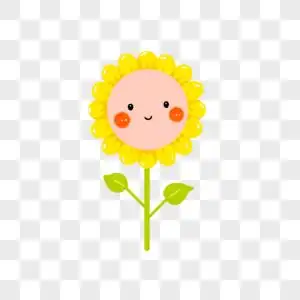 向日葵手绘图片