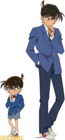 大家比较喜欢以柯南的样子出现还是以新一的样子出现呢?