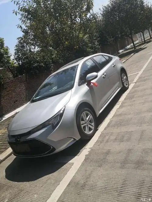 银色雷凌车好看吗?