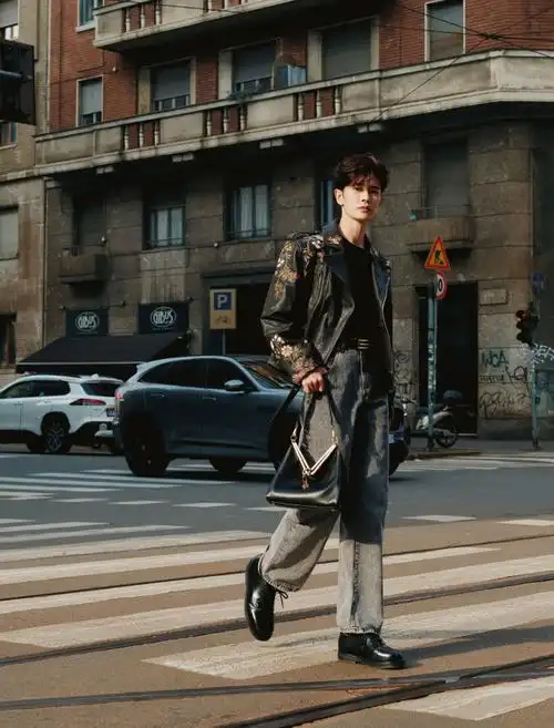 任嘉伦米兰时装周