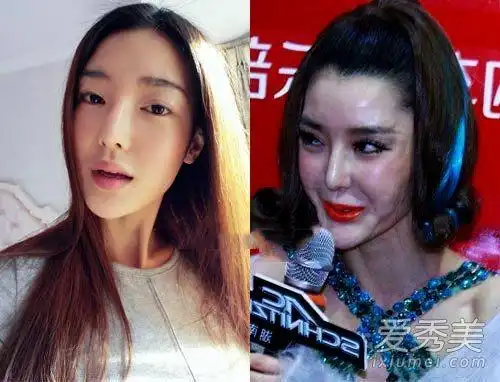 看脸时代!萧蔷蓝心湄 图揭整容失败面目全非的女星