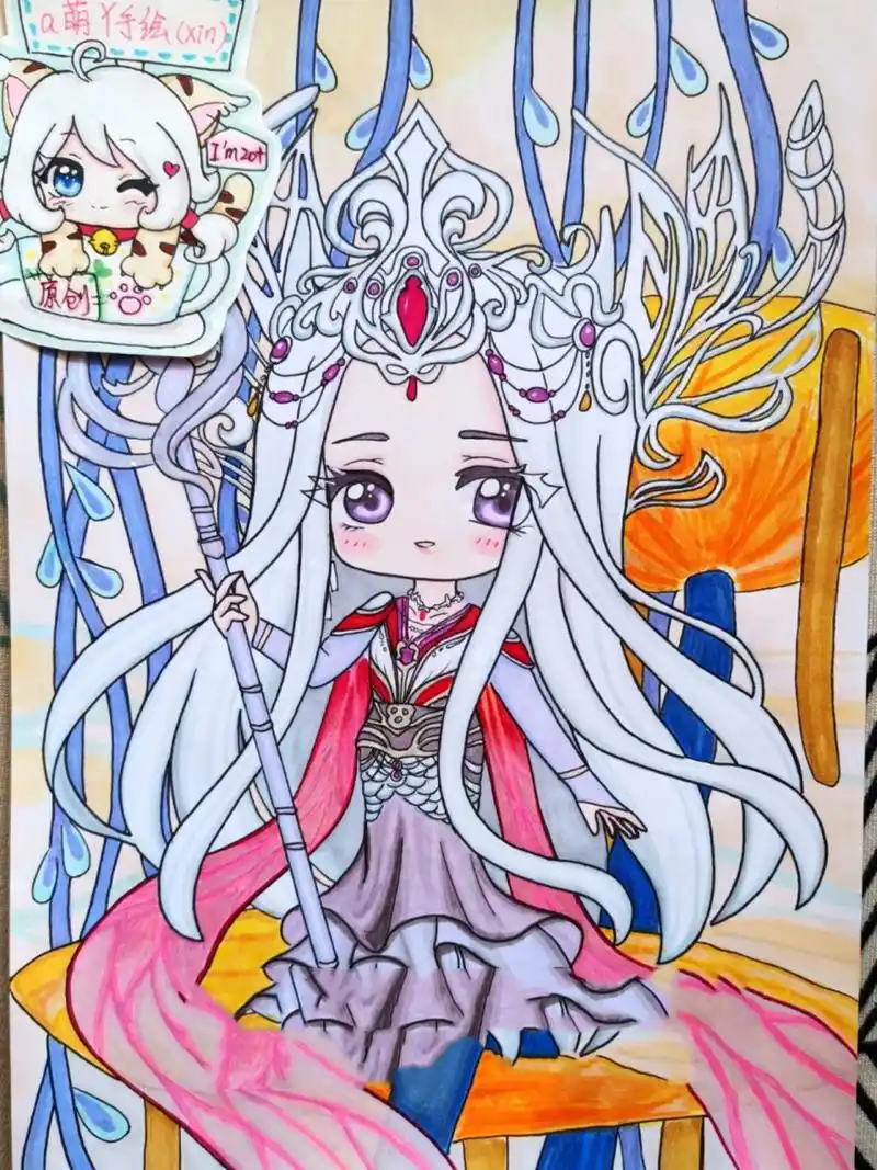 西动漫手绘画简笔画画的日常 临摹卡→置顶视频 原创(已画史莱克七怪