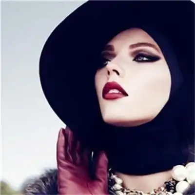 复古风高冷女王头像霸气欧美范十足