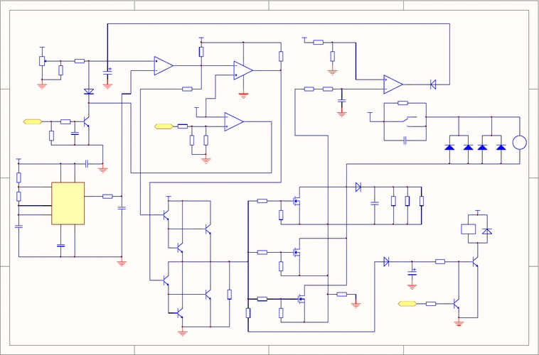 48v电动车调速器原理图