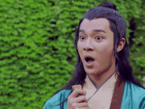 极品家丁李岱昆兰花指娇笑gif动图_动态图_表情包下载_soogif