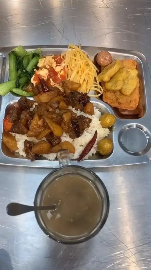 这么丰盛的工作餐你爱了吗?#美食