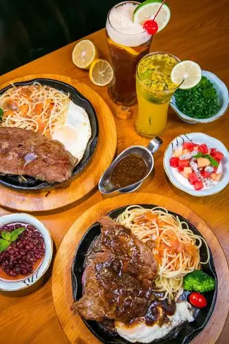 学生党都吃得起的牛扒店,一百块喂饱两个人.