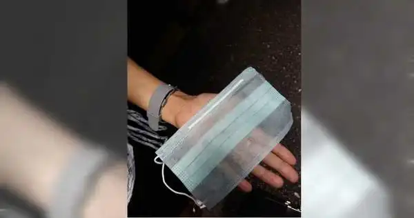 黑心口罩薄如蝉翼▓!二手回收场「洗完烫平再卖」.日销数1000个