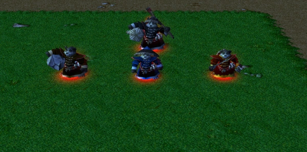 4个,dota里火熊猫灰烬之灵     蓝猫风暴之灵      土熊猫大地之灵