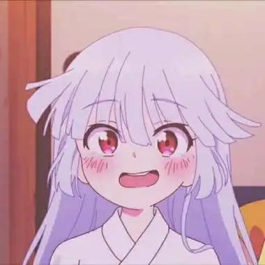 不正经害羞脸动漫女生头像图片